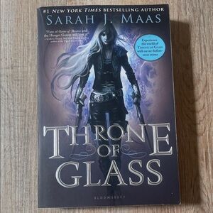 Throne of Glass by Sarah J. Maas — Purple Fantasy Paperback
